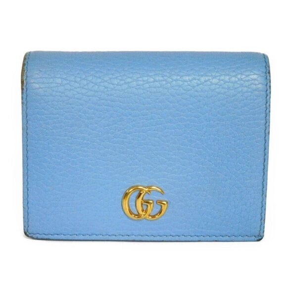 GUCCI Compact wallet Petit Marmont GG - Picture 1 of 15